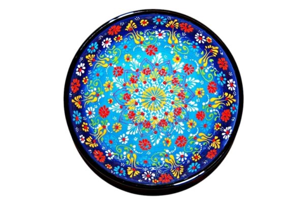 Miska ceramiczna jasnoniebieska 20cm