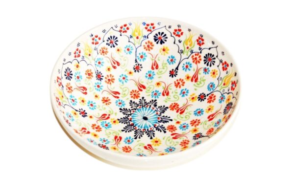 Miska ceramiczna biała 25cm
