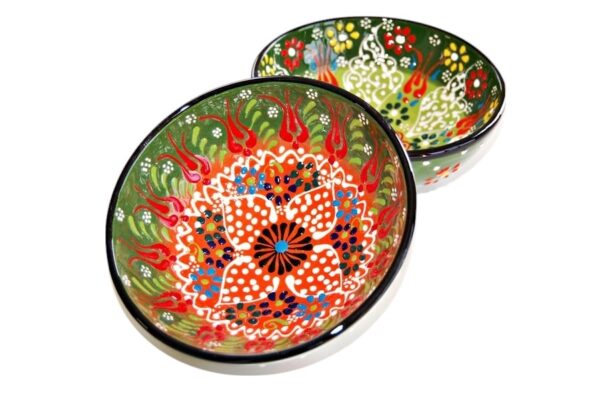 Miseczka ceramiczna 15cm zielona łąka - obrazek 2