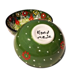 Miseczka ceramiczna 15cm zielona łąka - obrazek 3