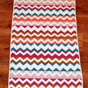 Kilim chodnik anatolijski pastelowy dwustronny 120cm x 60cm - obrazek 2