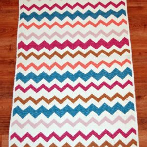 Kilim chodnik anatolijski pastelowy dwustronny 120cm x 60cm - obrazek 3